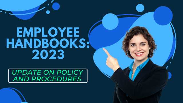 Employee Handbooks 2023