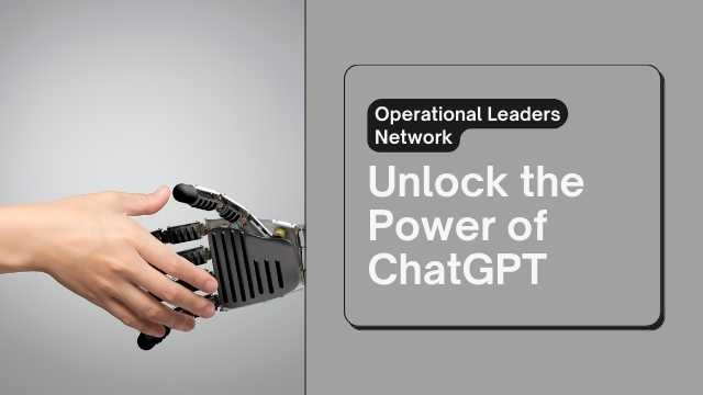ChatGPT for Leaders