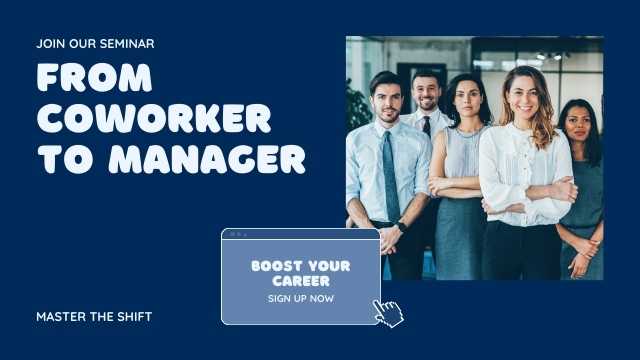 From Coworker to Manager